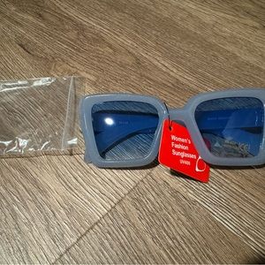 Blue sunglasses